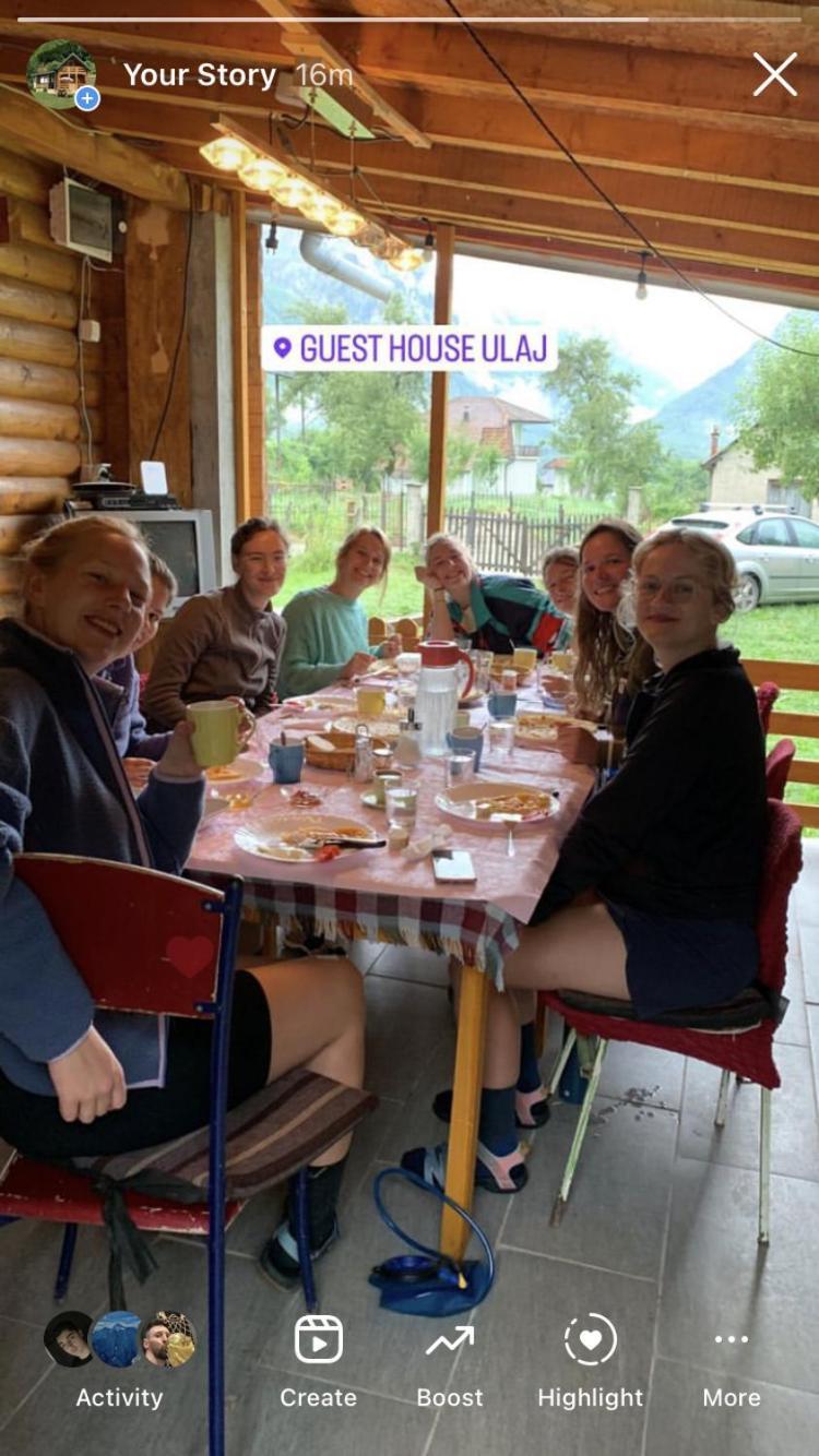 Guest House Ulaj Vusanje ภายนอก รูปภาพ